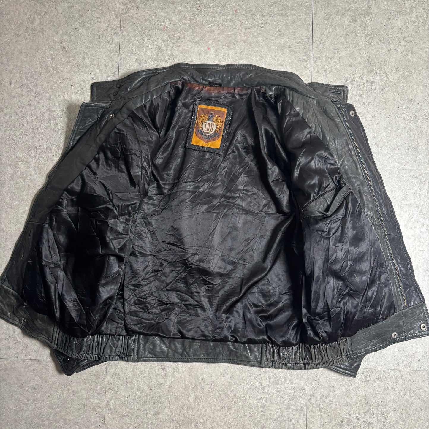 レザージャケットストリートコーデ古着