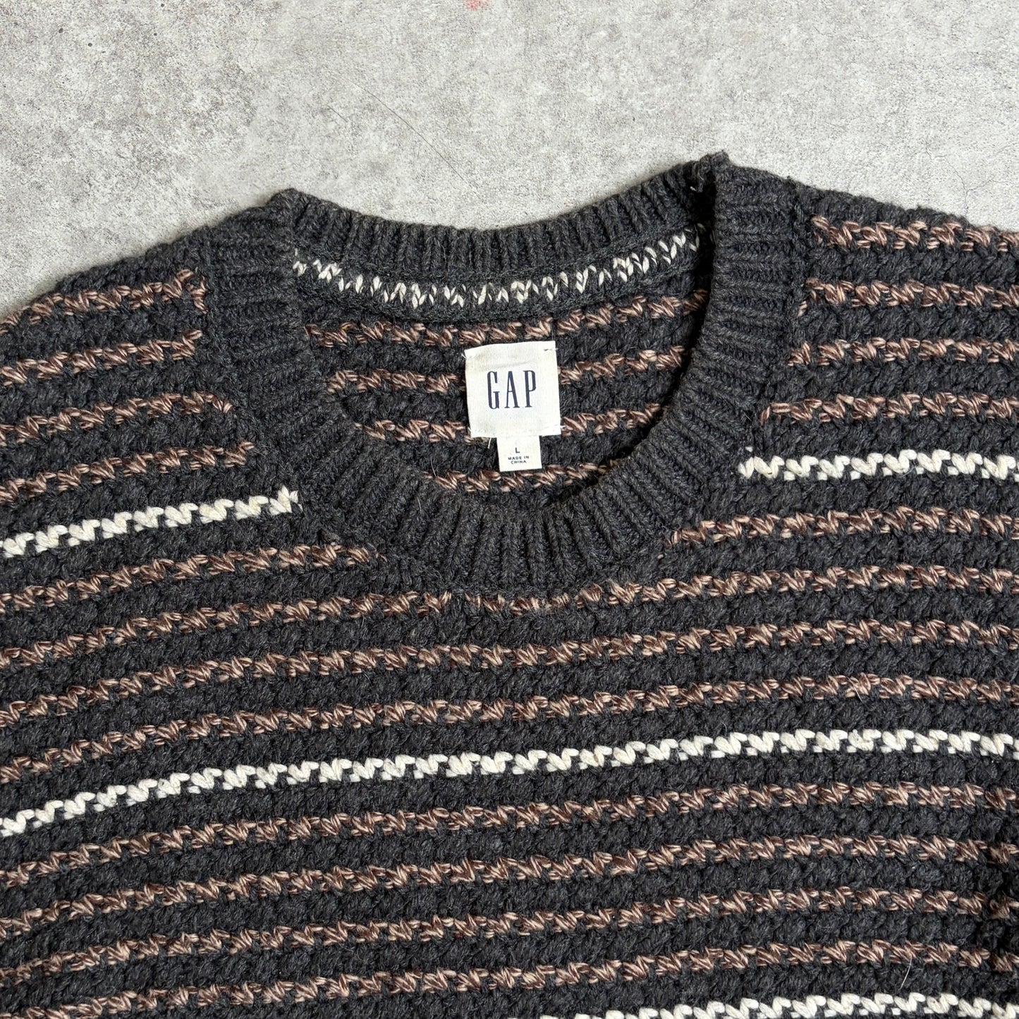 GAPニットコーデュロイシティボーイ古着