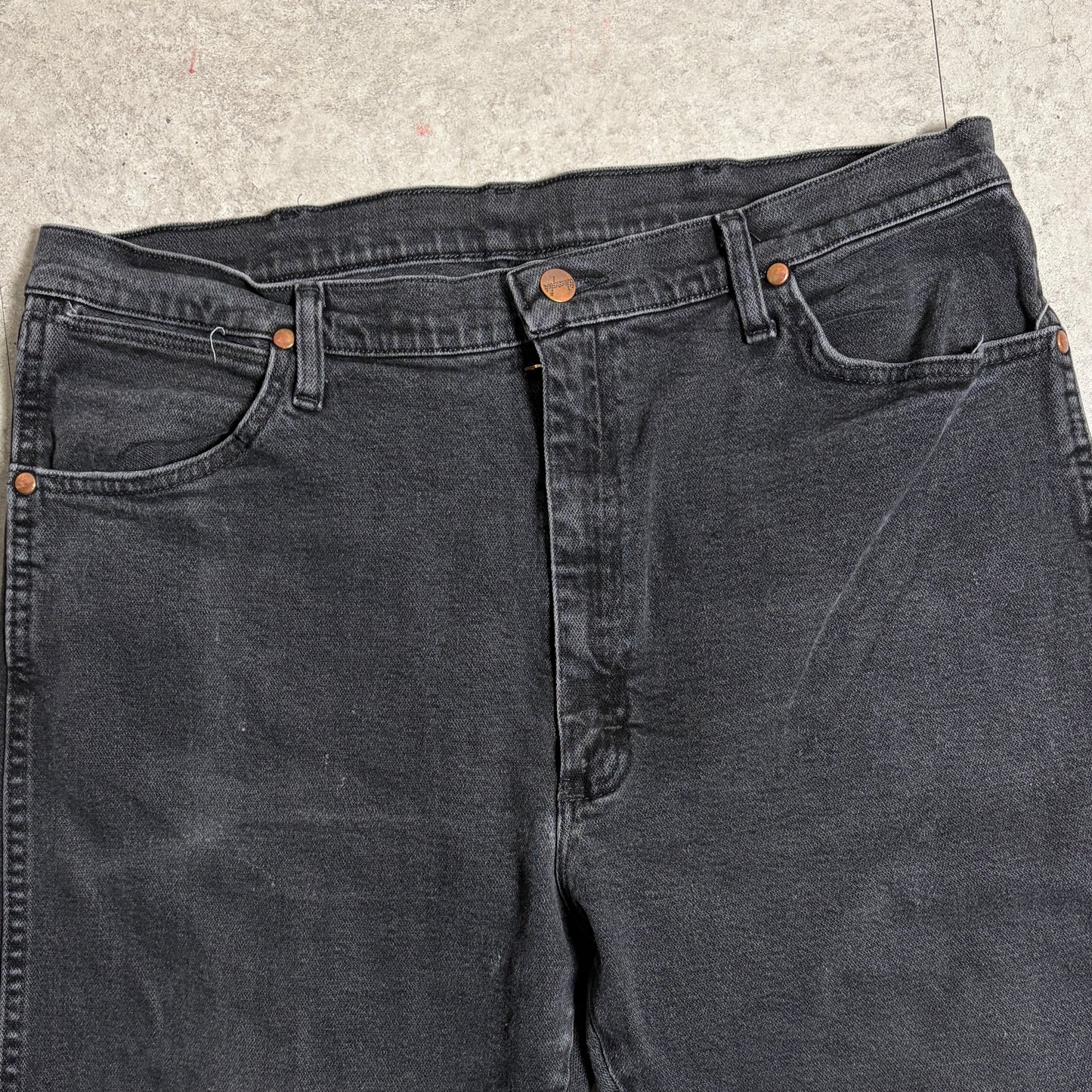 総柄ニットシティボーイコーデ古着デニム