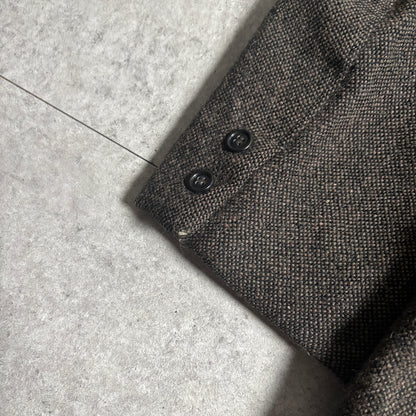 ハリスツィードシティボーイコーデ古着