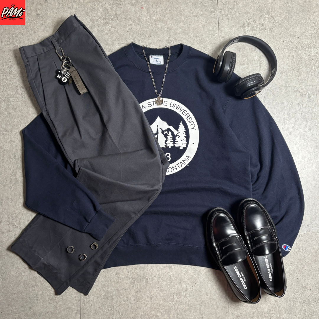 Championスウェットシティボーイ古着