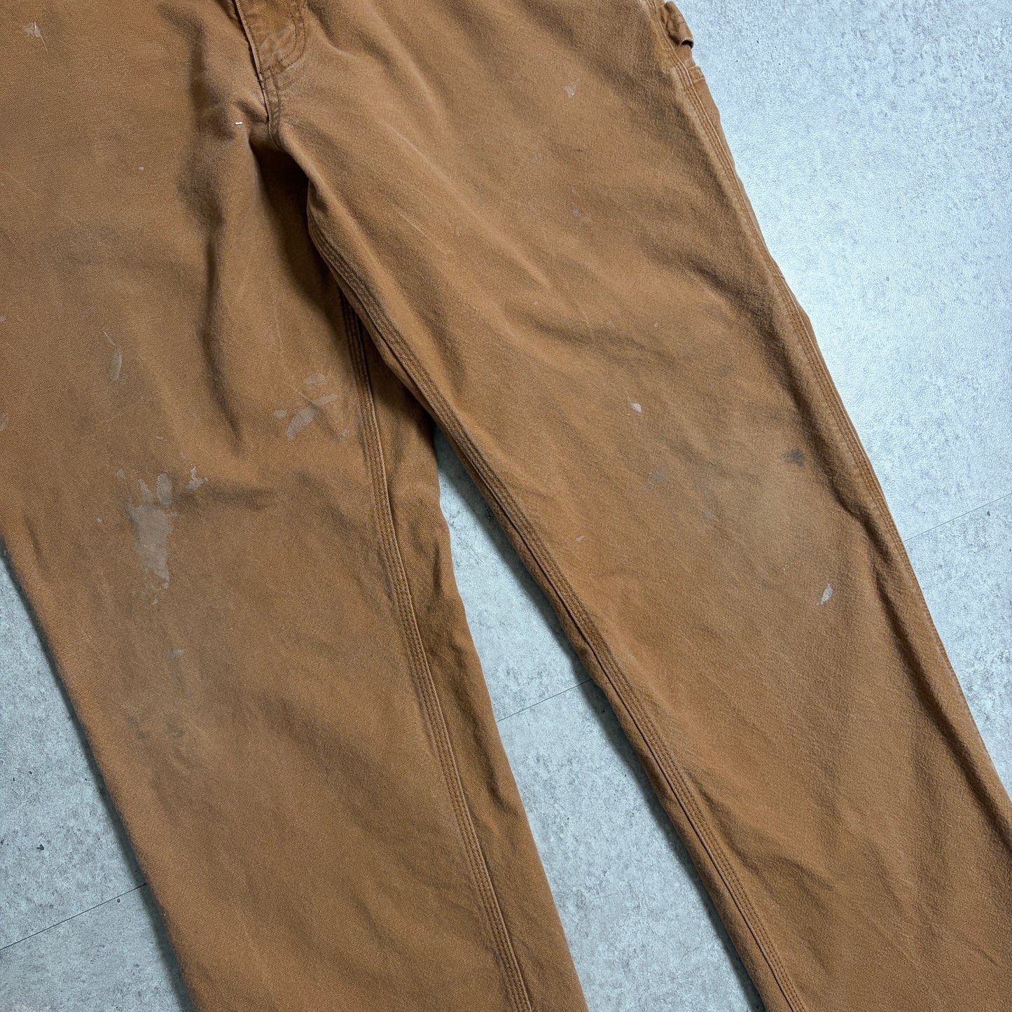 Carharttペインターパンツモールニット古着