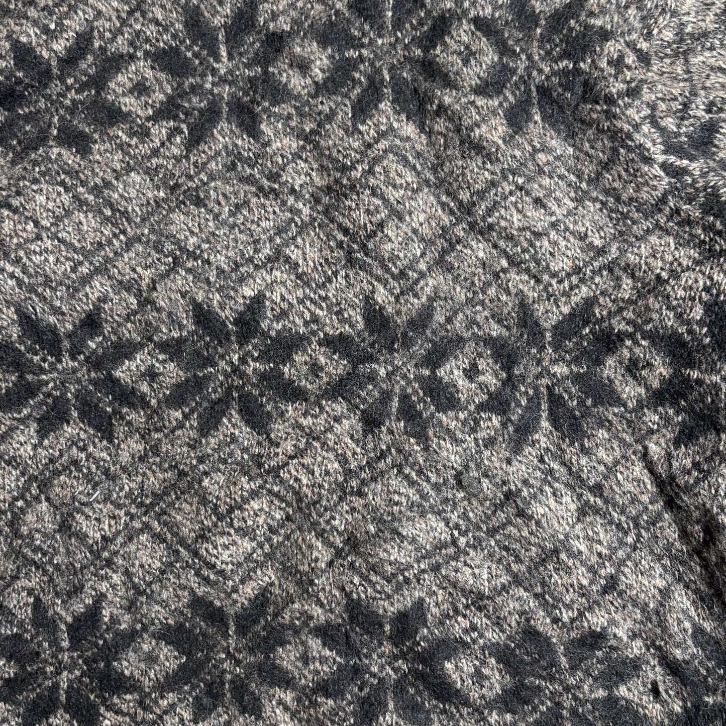 総柄ニットアメカジストリートコーデ古着