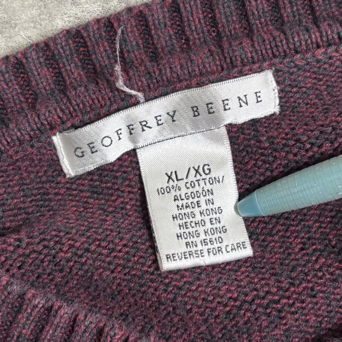 バーガンディニットシティボーイコーデ古着