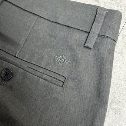 総柄ニットスラックスシティボーイコーデ古着