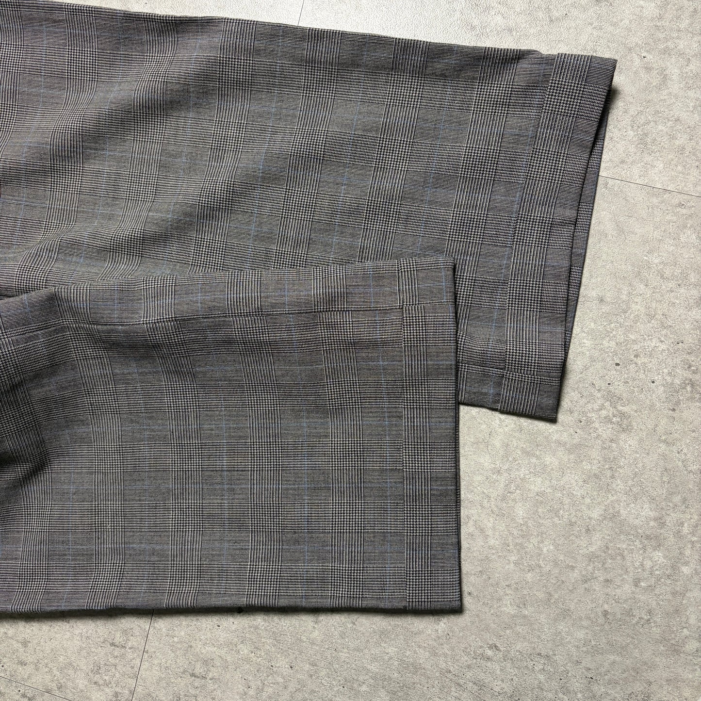 バーバリーグレンチェックスラックスシティボーイコーデ古着