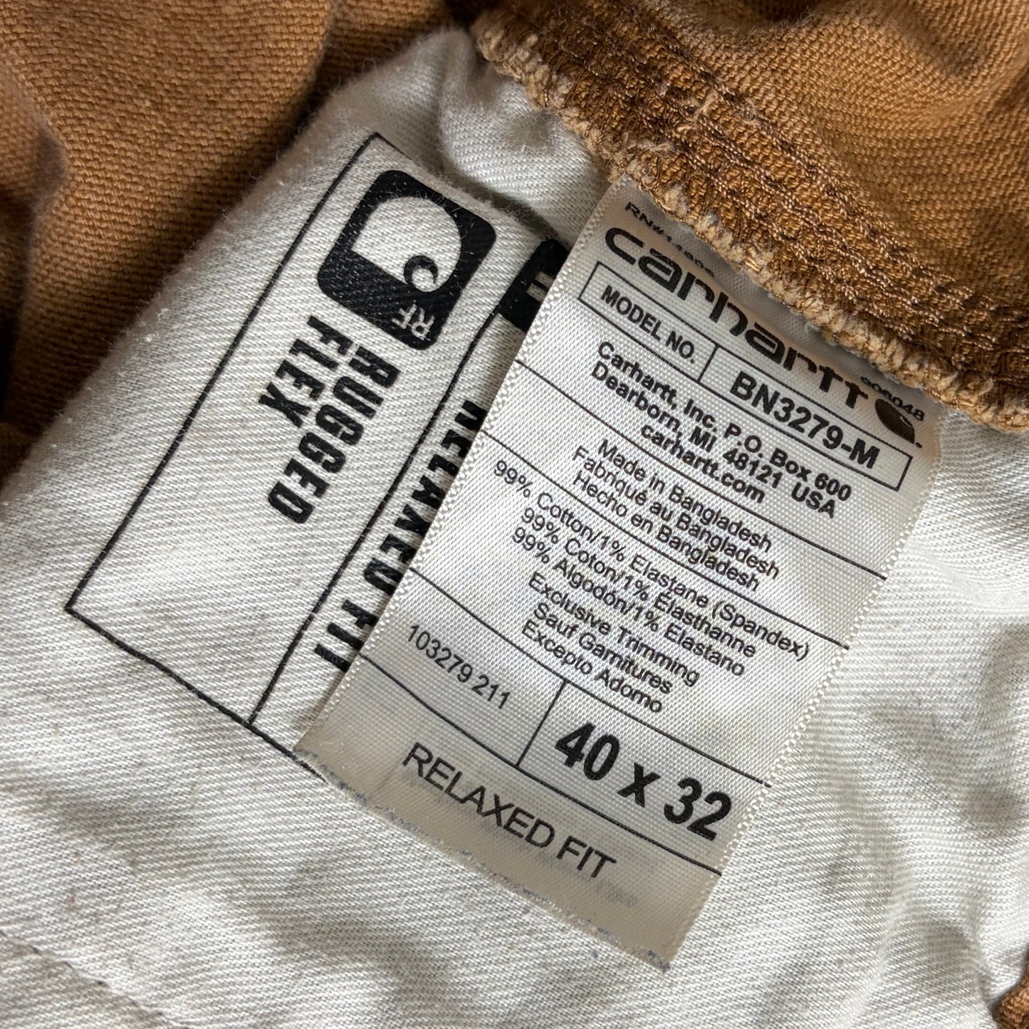 Carharttペインターパンツモールニット古着