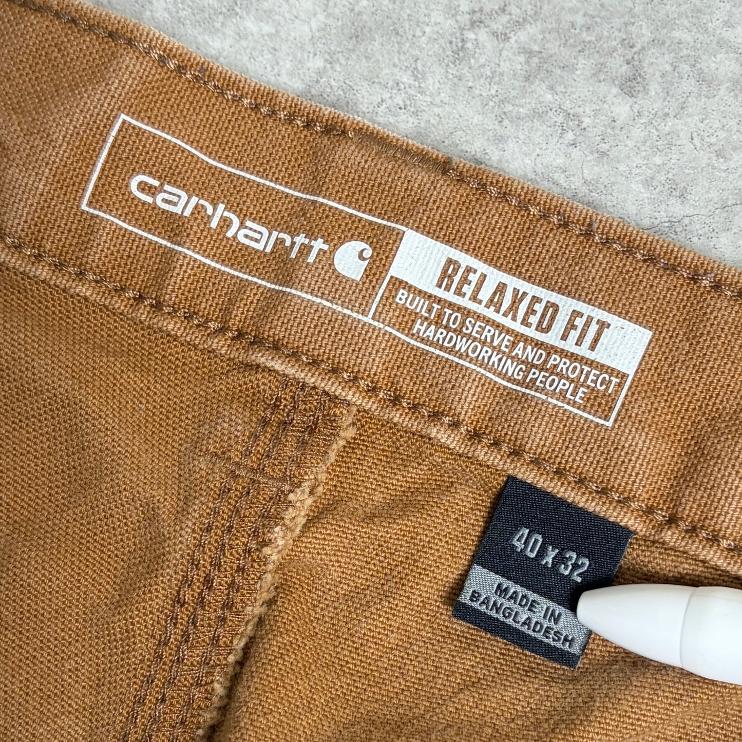 Carharttペインターパンツモールニット古着