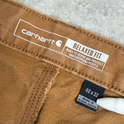 Carharttペインターパンツモールニット古着