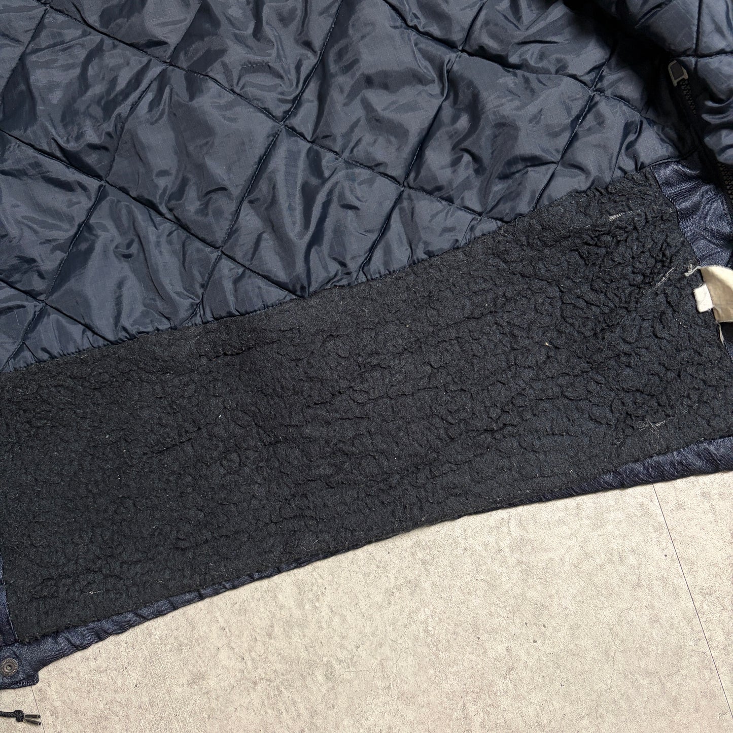 Schott N.Y.CPOLICETYPE9809-OG中綿ジャケットアメカジワークストリートコーデ