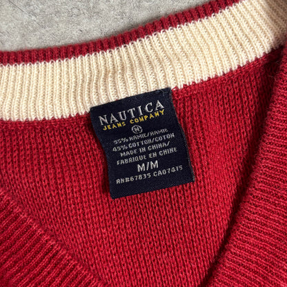 NAUTICAニットシティボーイコーデ古着
