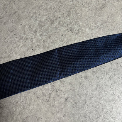 ワンタッチジップネクタイ紺ラメネイビーストリートシティボーイ古着