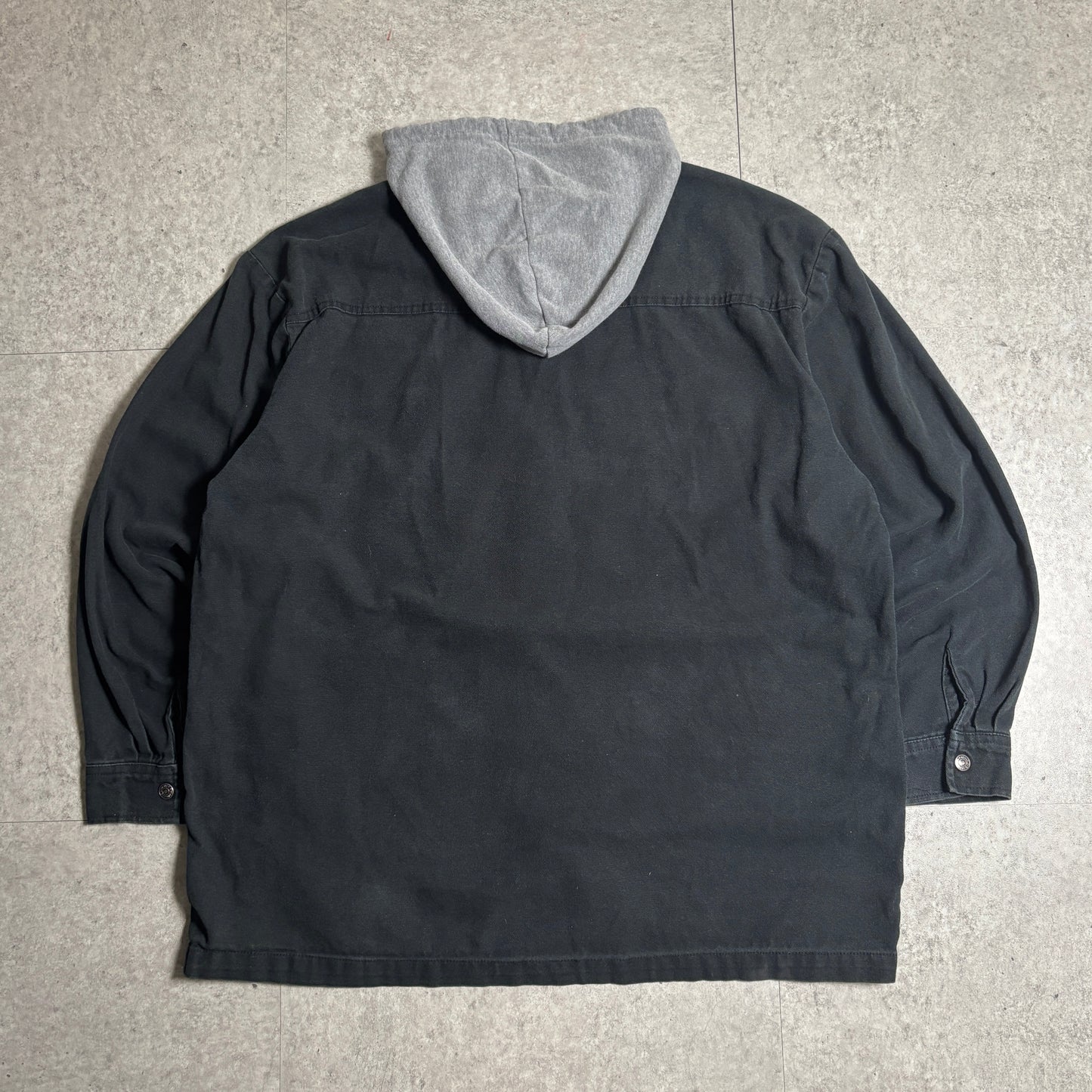 Wranglerシャツパーカー無骨ストリートコーデ古着