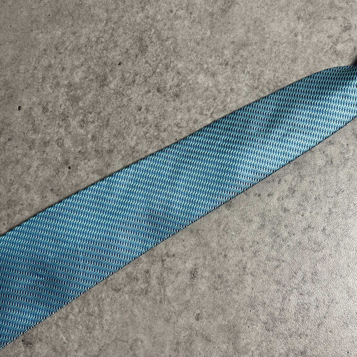 ワンタッチジップネクタイブルーストリートシティボーイ古着クラシック