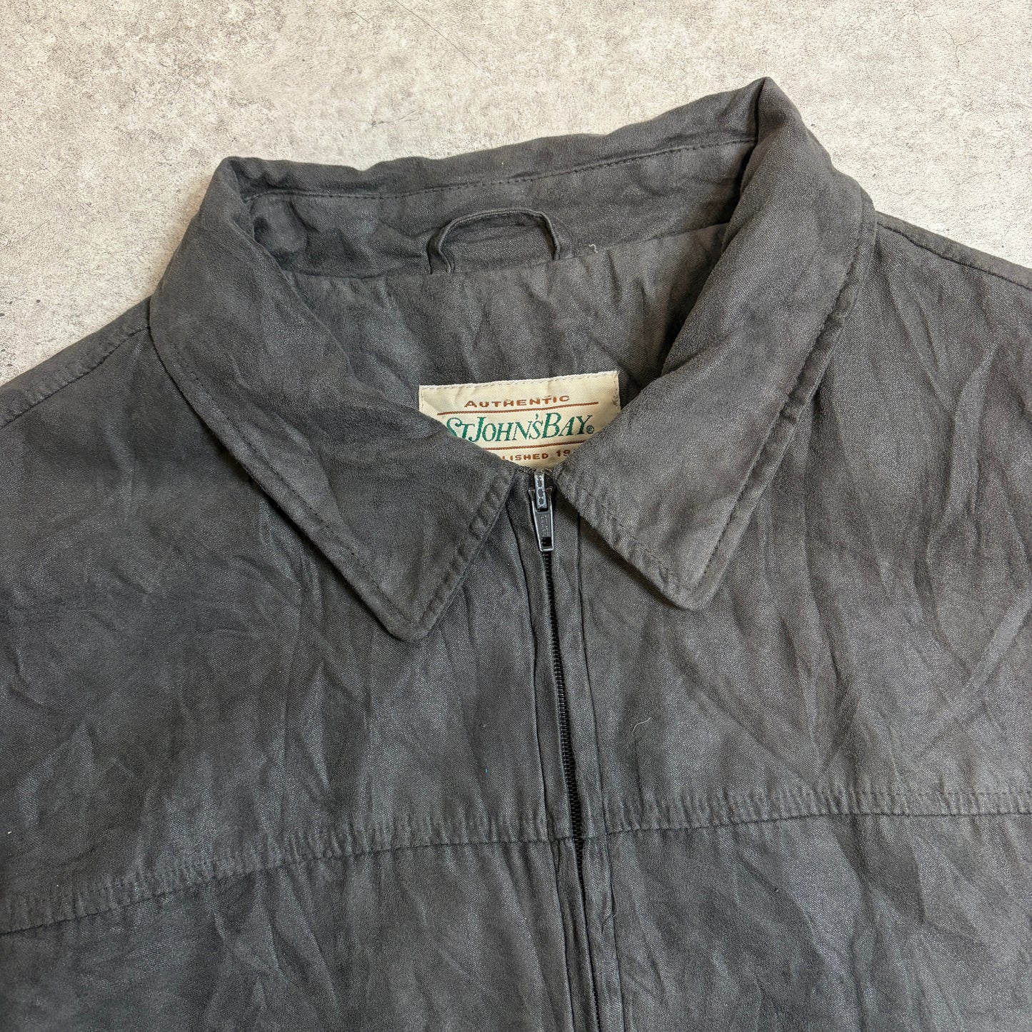 ハリントンジャケットシティボーイコーデ古着