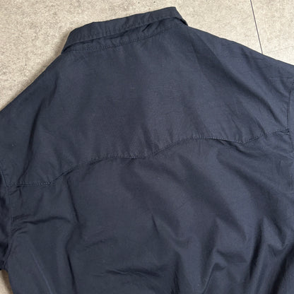 ハリントンジャケットネイビーシティボーイコーデ古着