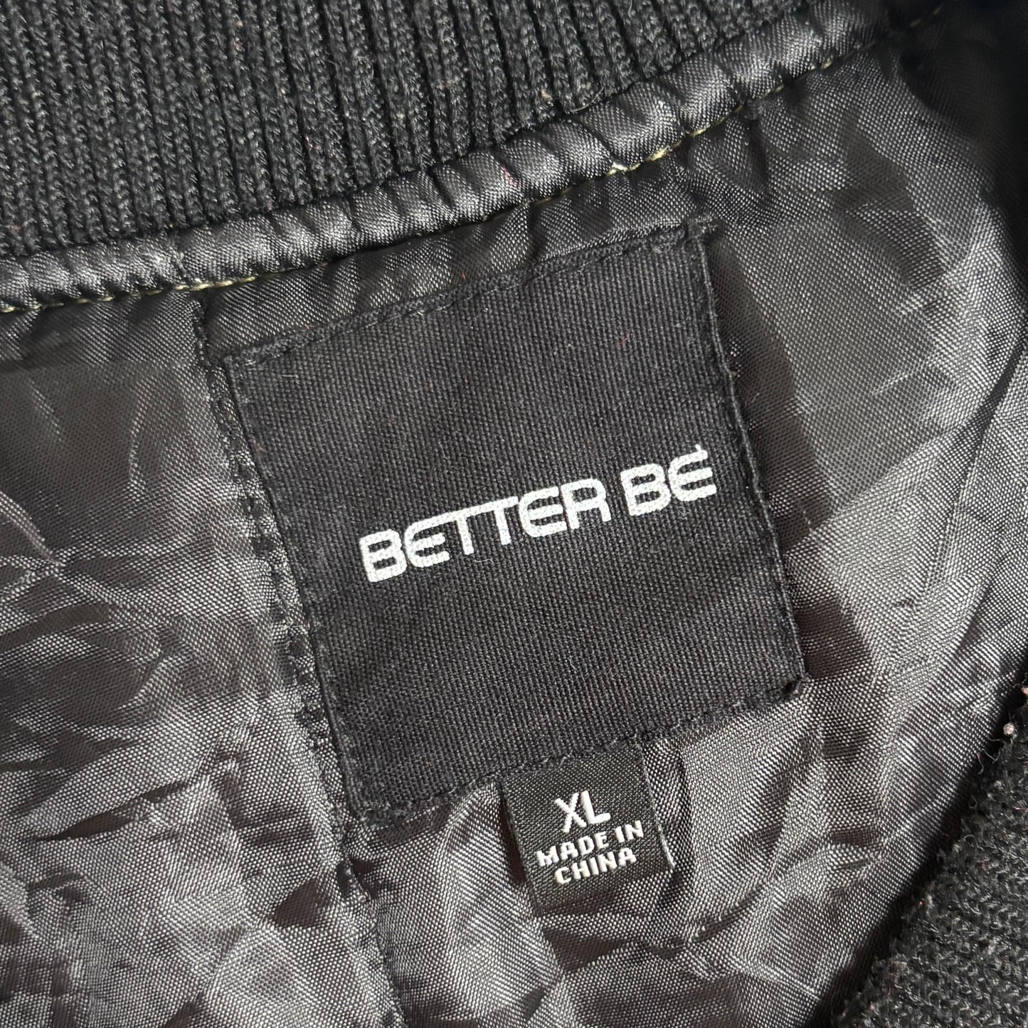 ワッペン付MA-1ストリートコーデ古着