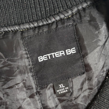 ワッペン付MA-1ストリートコーデ古着