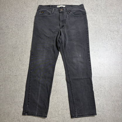 ナイロンプルオーバーブラックデニムストリートコーデ古着