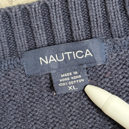NAUTICAニットワークパンツ古着ＸＬ