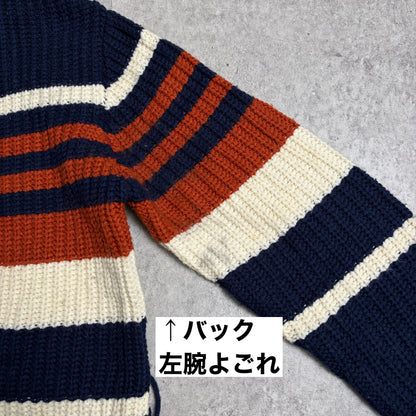 ニットカーデコーデュロイパンツコーデ古着