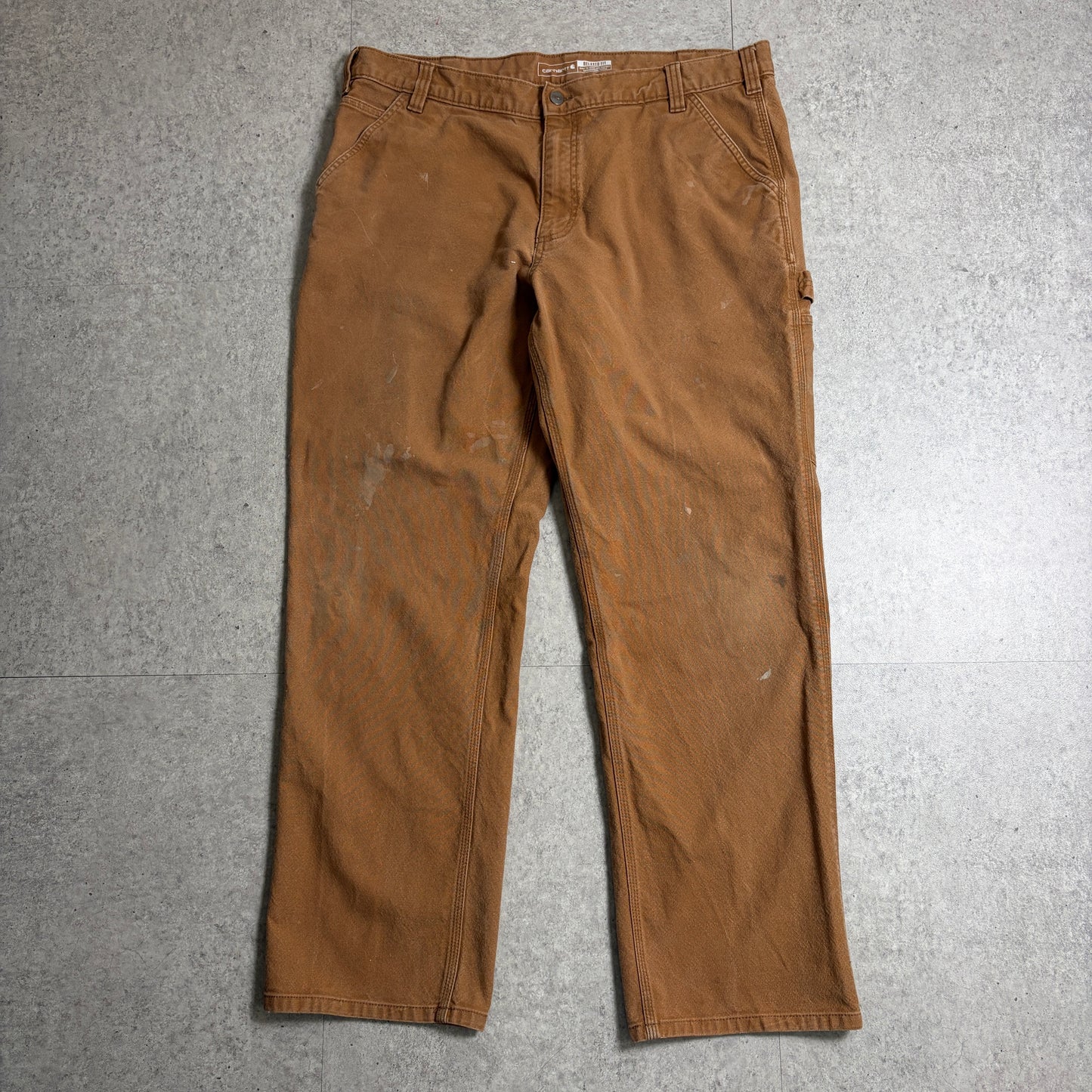 Carharttペインターパンツモールニット古着