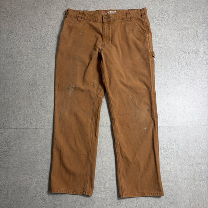 Carharttペインターパンツモールニット古着