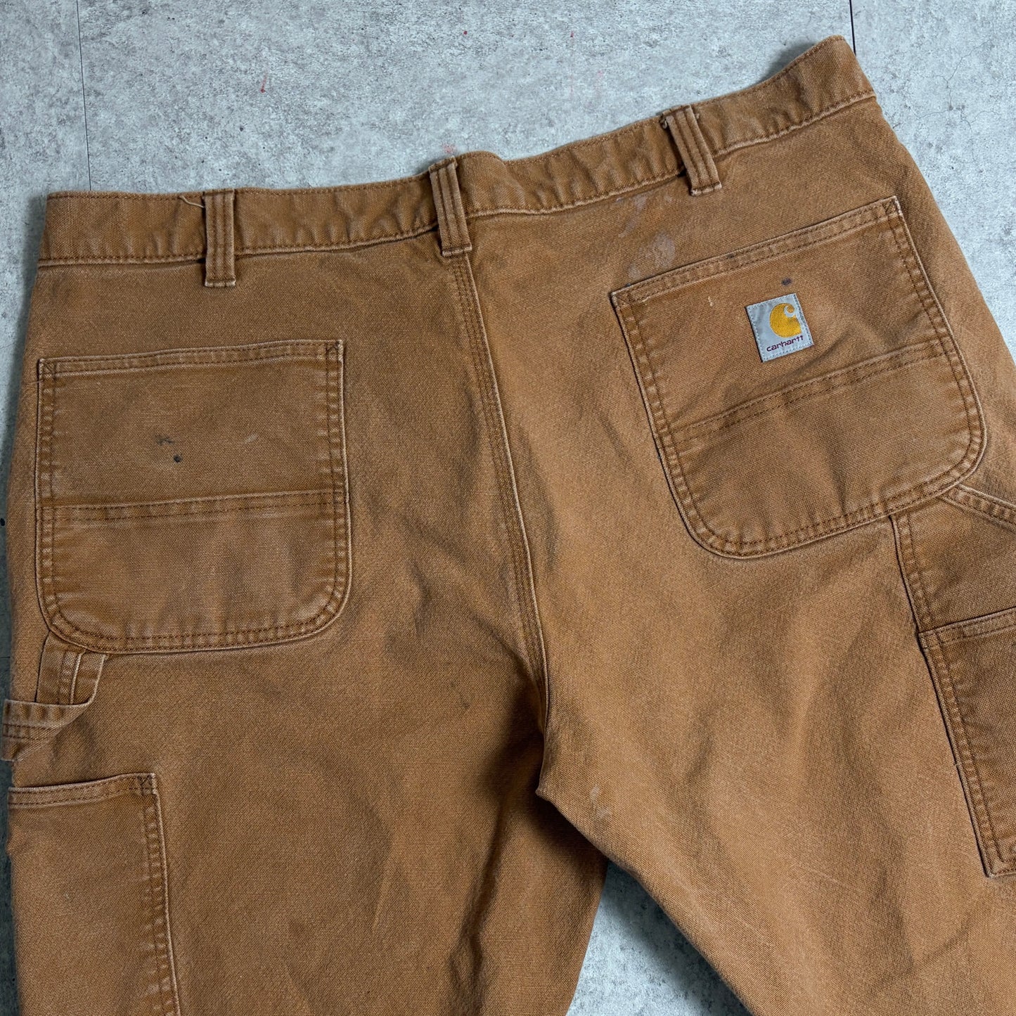 Carharttペインターパンツモールニット古着