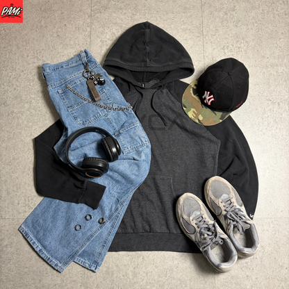 RVCAフーディーペインターパンツ古着