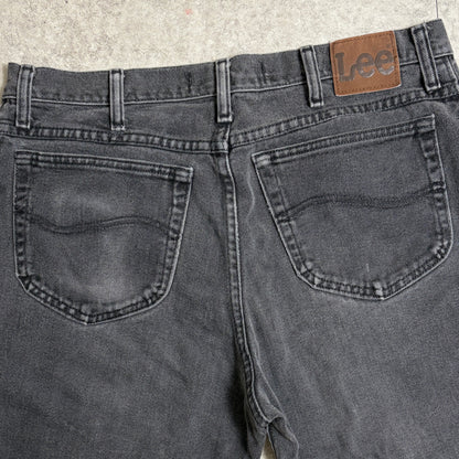 ナイロンプルオーバーブラックデニムストリートコーデ古着