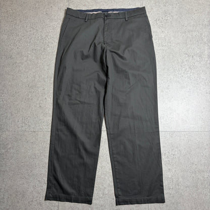 総柄ニットスラックスシティボーイコーデ古着