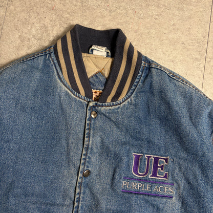 中綿スタジャンストリートコーデ古着