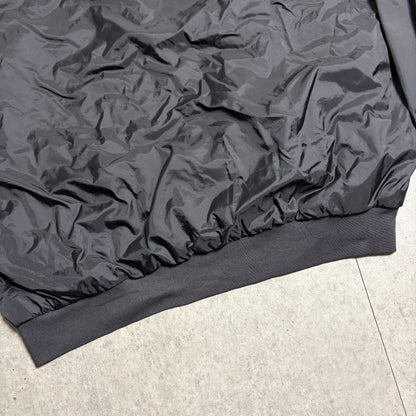 ナイロンプルオーバーブラックデニムストリートコーデ古着