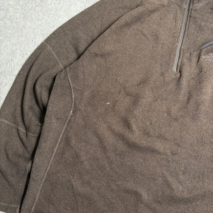 ハーフジップワークシティボーイコーデ古着