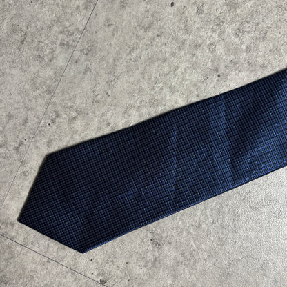 ワンタッチジップネクタイ紺ラメネイビーストリートシティボーイ古着