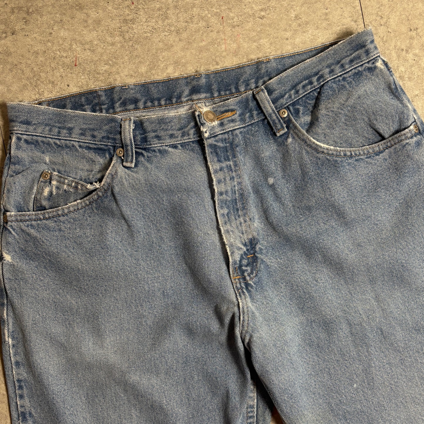 ハリントンジャケットベージュシティボーイコーデ古着