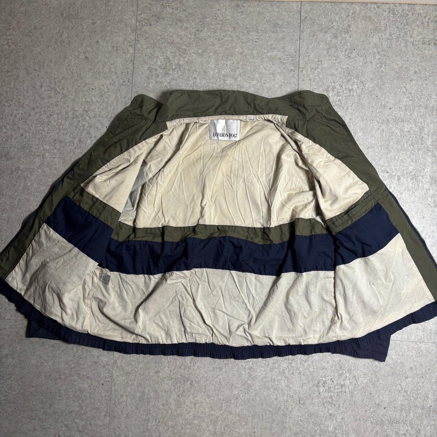 LONDONFOGシティボーイコーデ古着