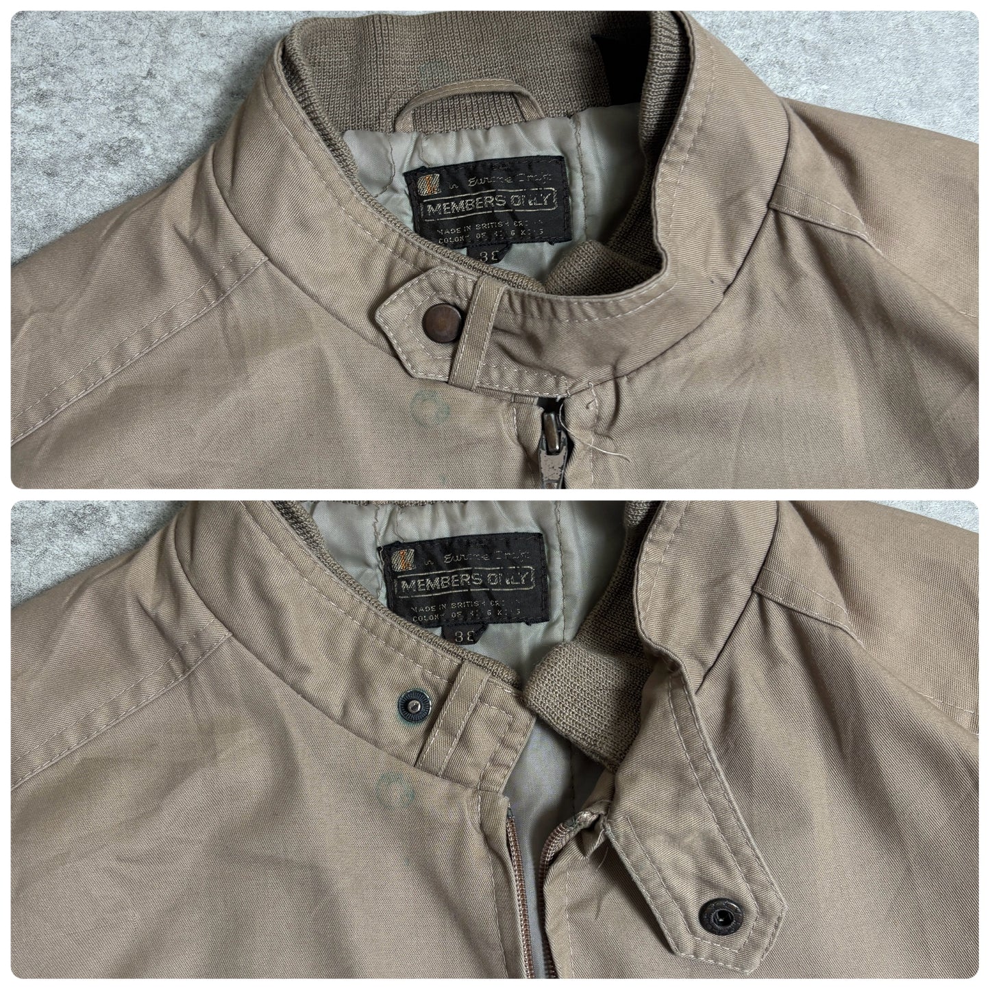 ドリズラージャケットシティボーイコーデ古着