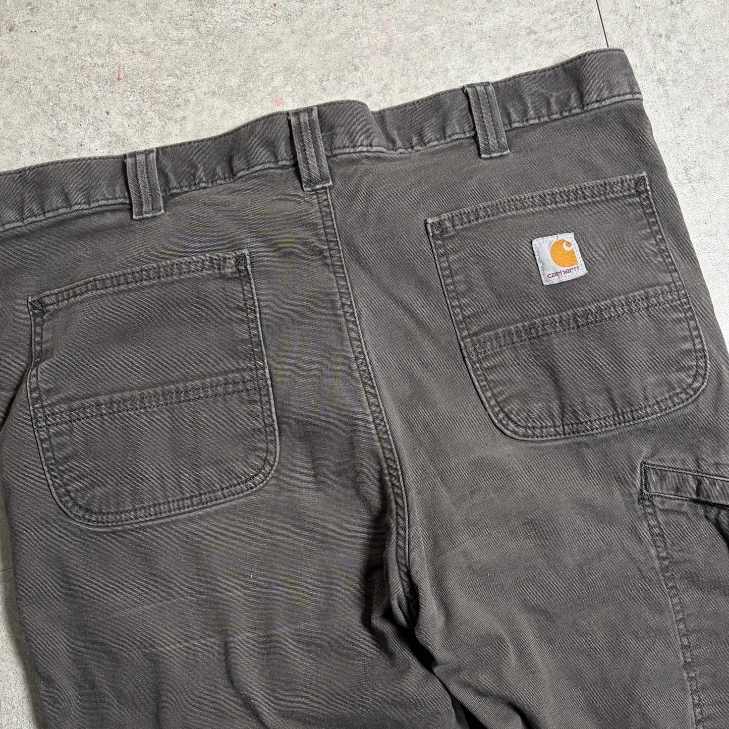 Carharttペインターパンツ総柄ニットストリートワーク古着