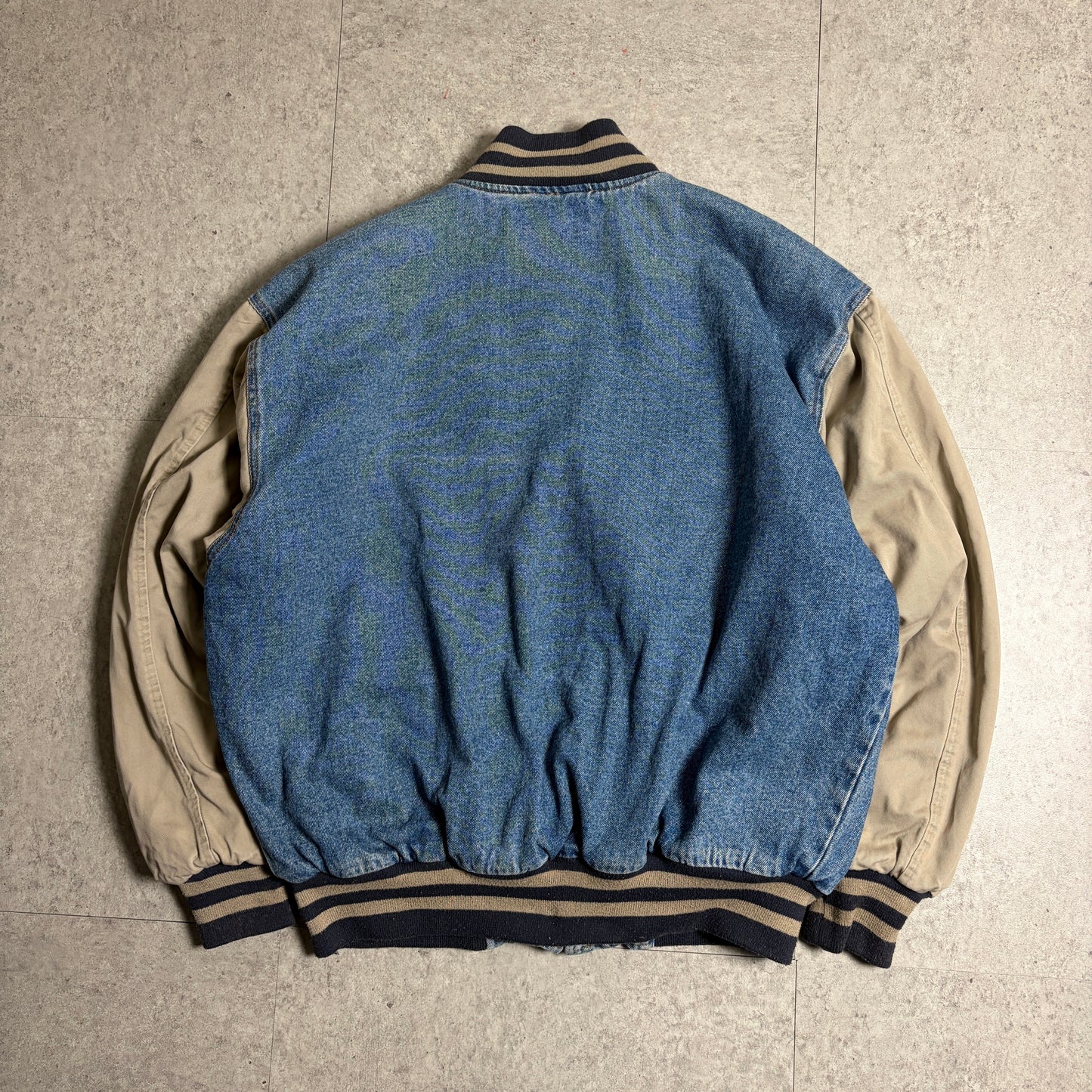 中綿スタジャンストリートコーデ古着