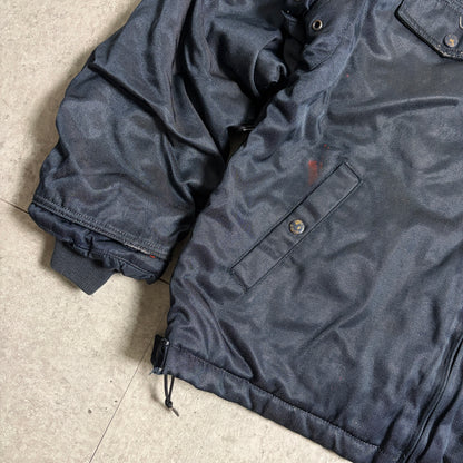 Schott N.Y.CPOLICETYPE9809-OG中綿ジャケットアメカジワークストリートコーデ