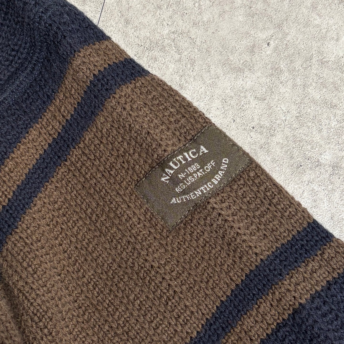 NAUTICAニットワークパンツ古着ＸＬ