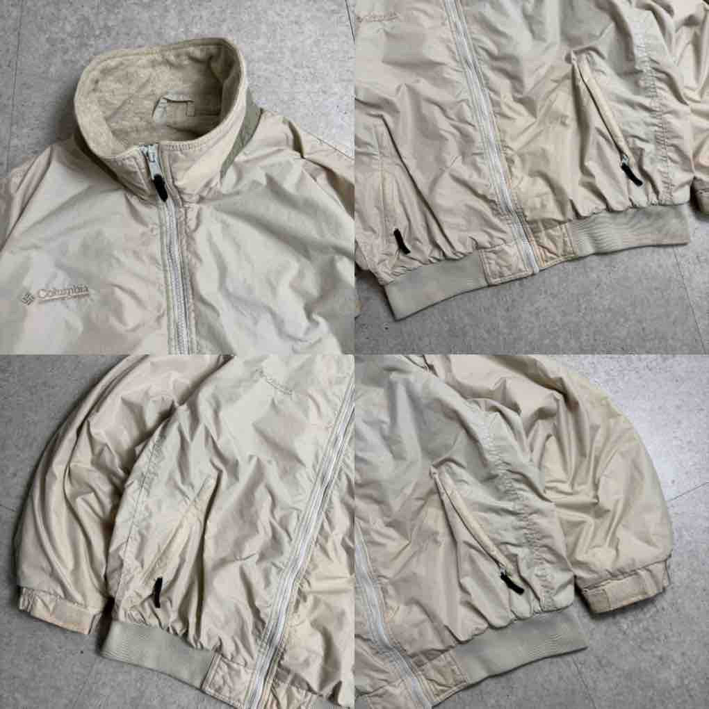 Columbiaフリースライナーナイロンジャケット古着
