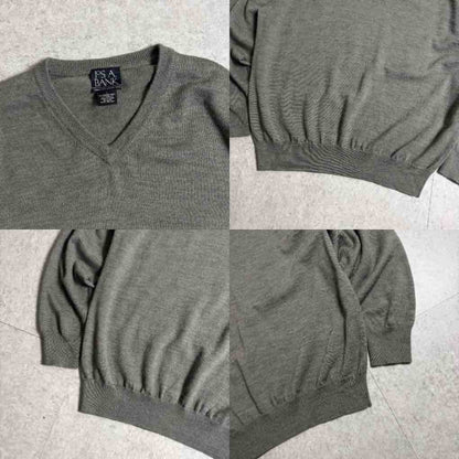 ニットコーデュロイパンツコーデ古着