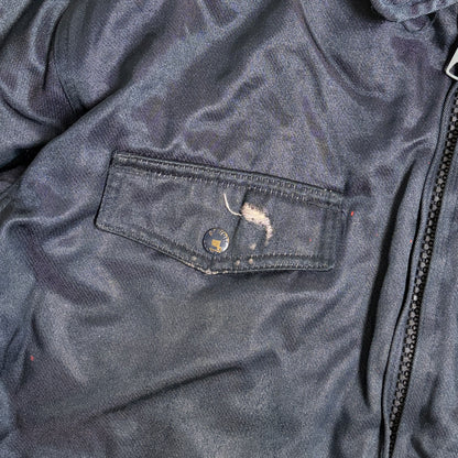 Schott N.Y.CPOLICETYPE9809-OG中綿ジャケットアメカジワークストリートコーデ