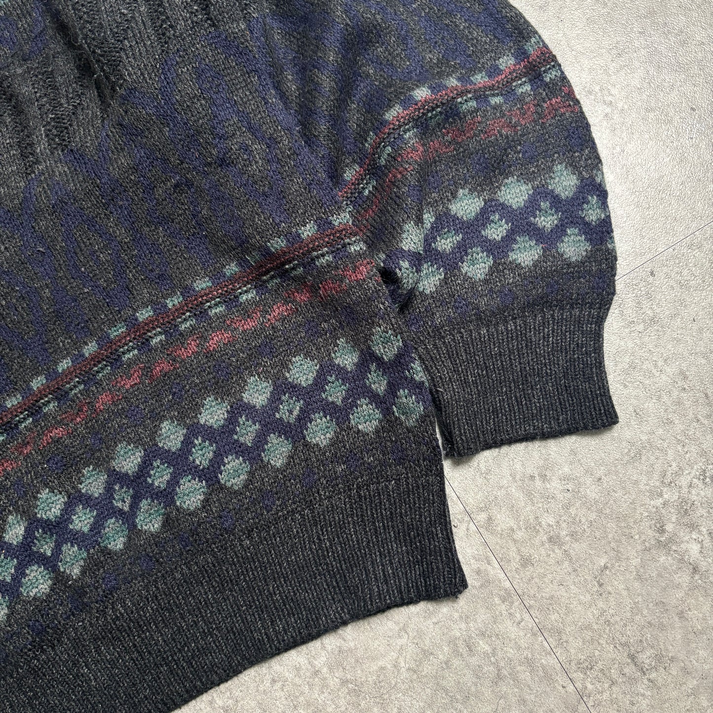 Carharttペインターパンツ総柄ニット古着