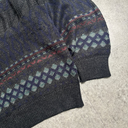 Carharttペインターパンツ総柄ニット古着