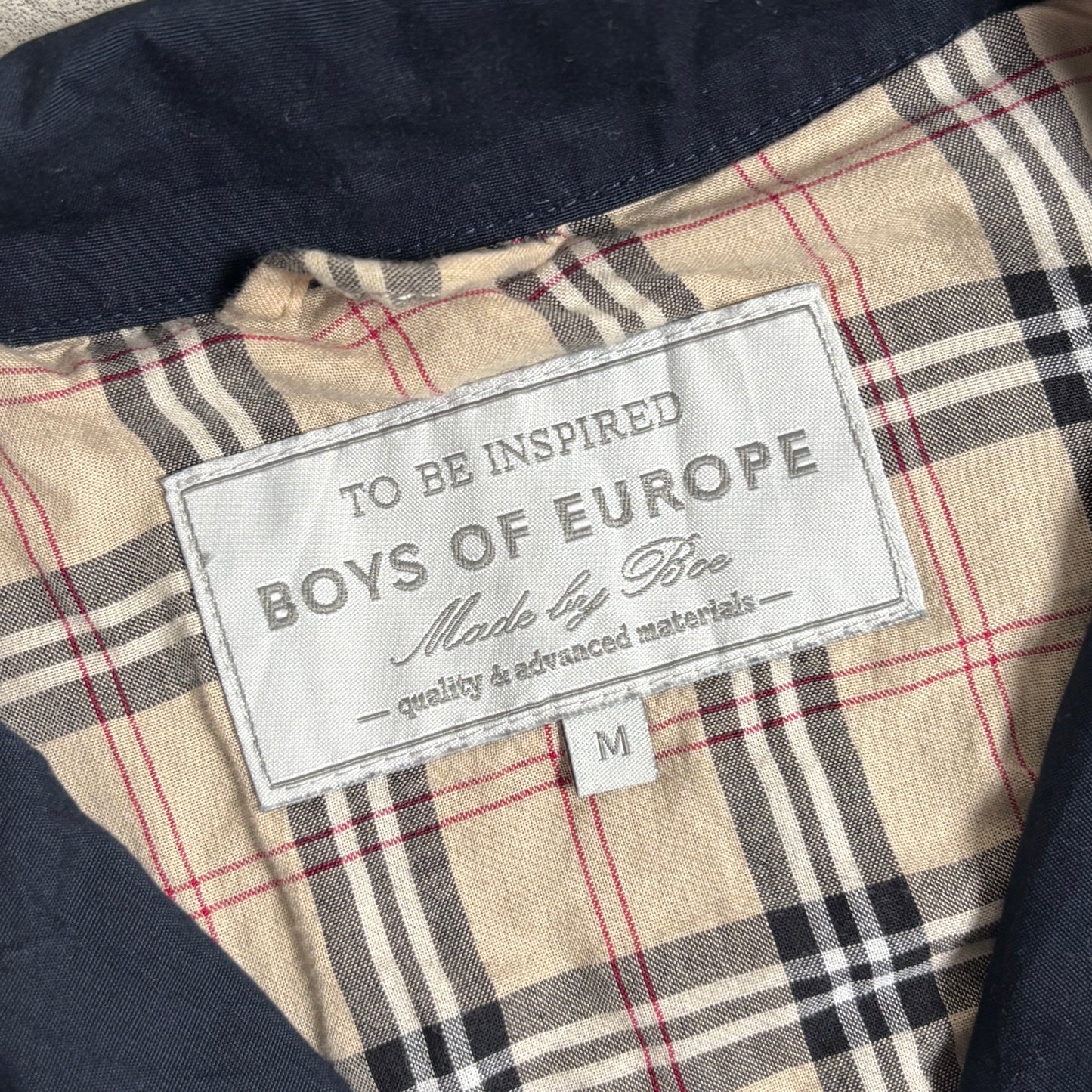 ハリントンジャケットネイビーシティボーイコーデ古着