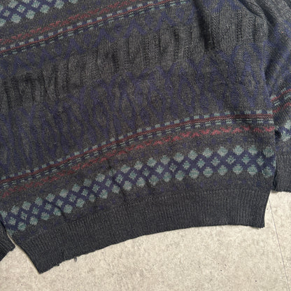 Carharttペインターパンツ総柄ニット古着