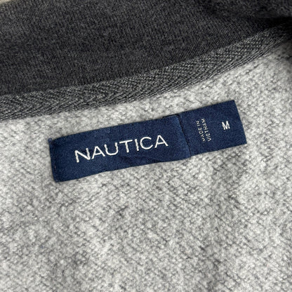 NAUTICAハーフジップシティボーイコーデ古着